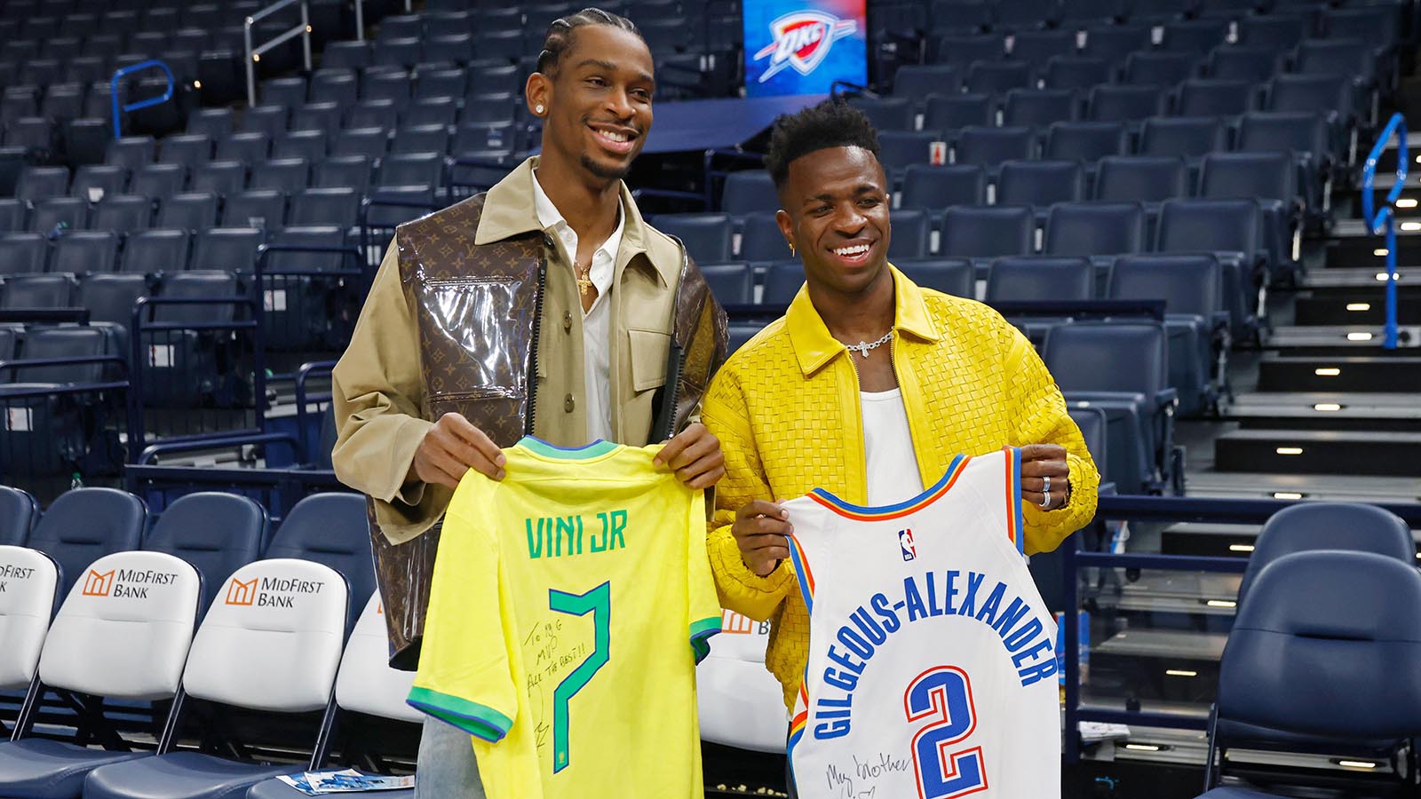 Shai Gilgeous Alexander and Vinicius Junior