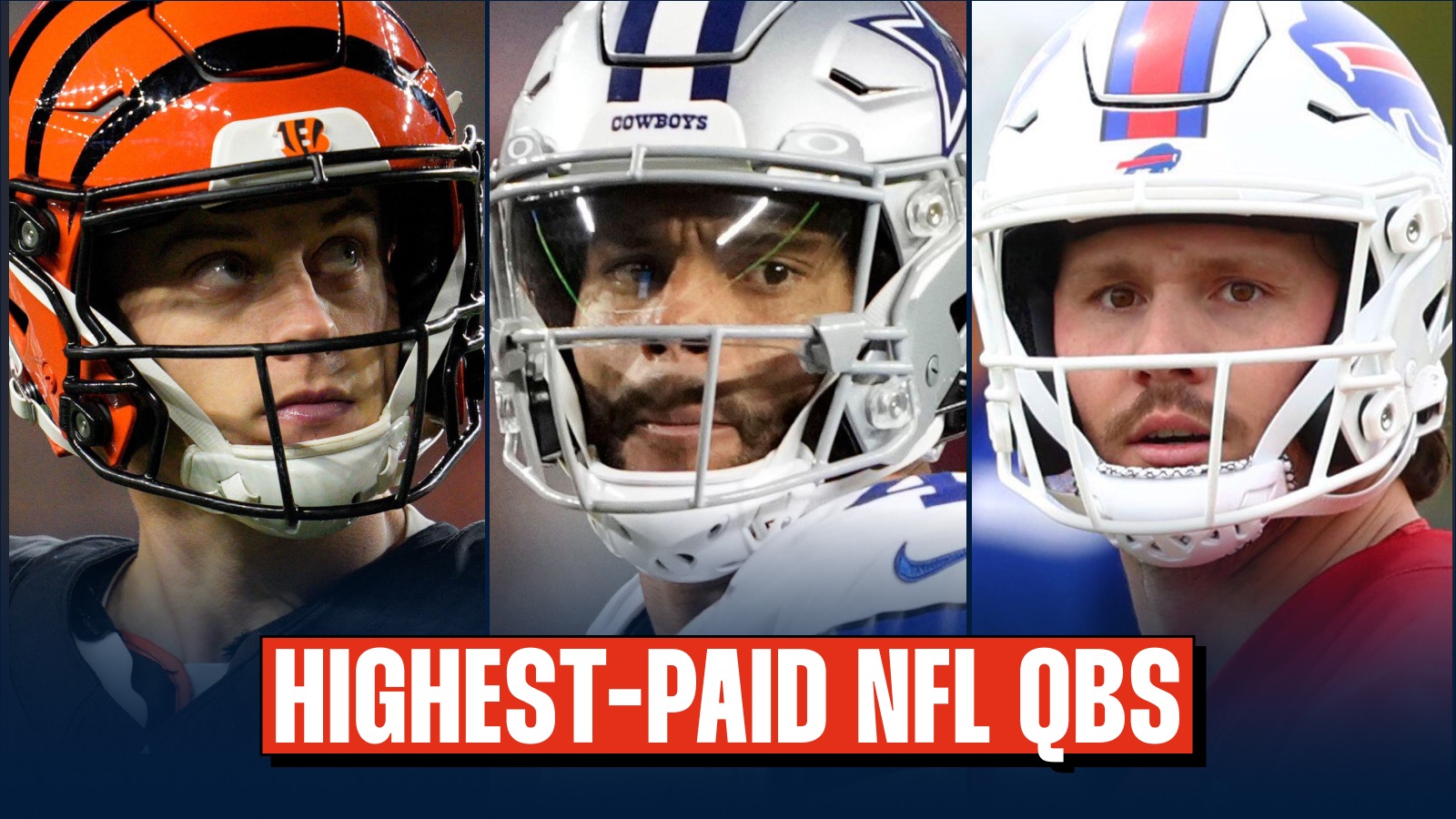 THE HIGHEST-PAID NFL QUARTERBACKS IN 2025: 4 QBS TIED ON $55M, NO.1 EARNS $60M