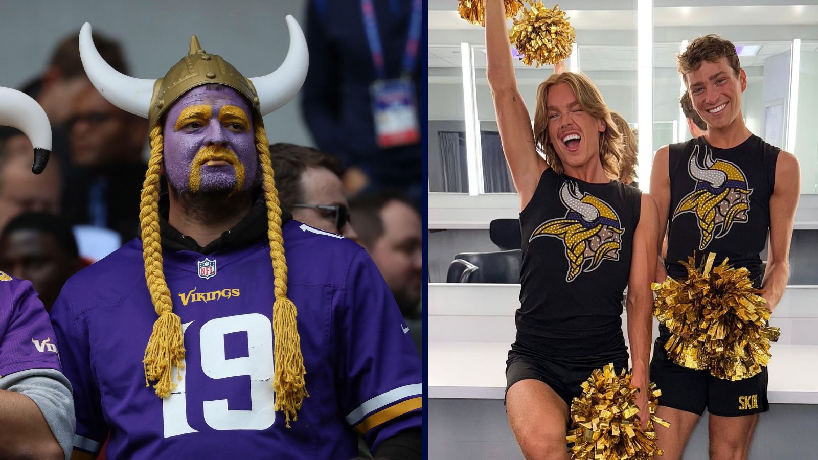 Minnesota Vikings' male cheerleaders respond after backlash from NFL fans