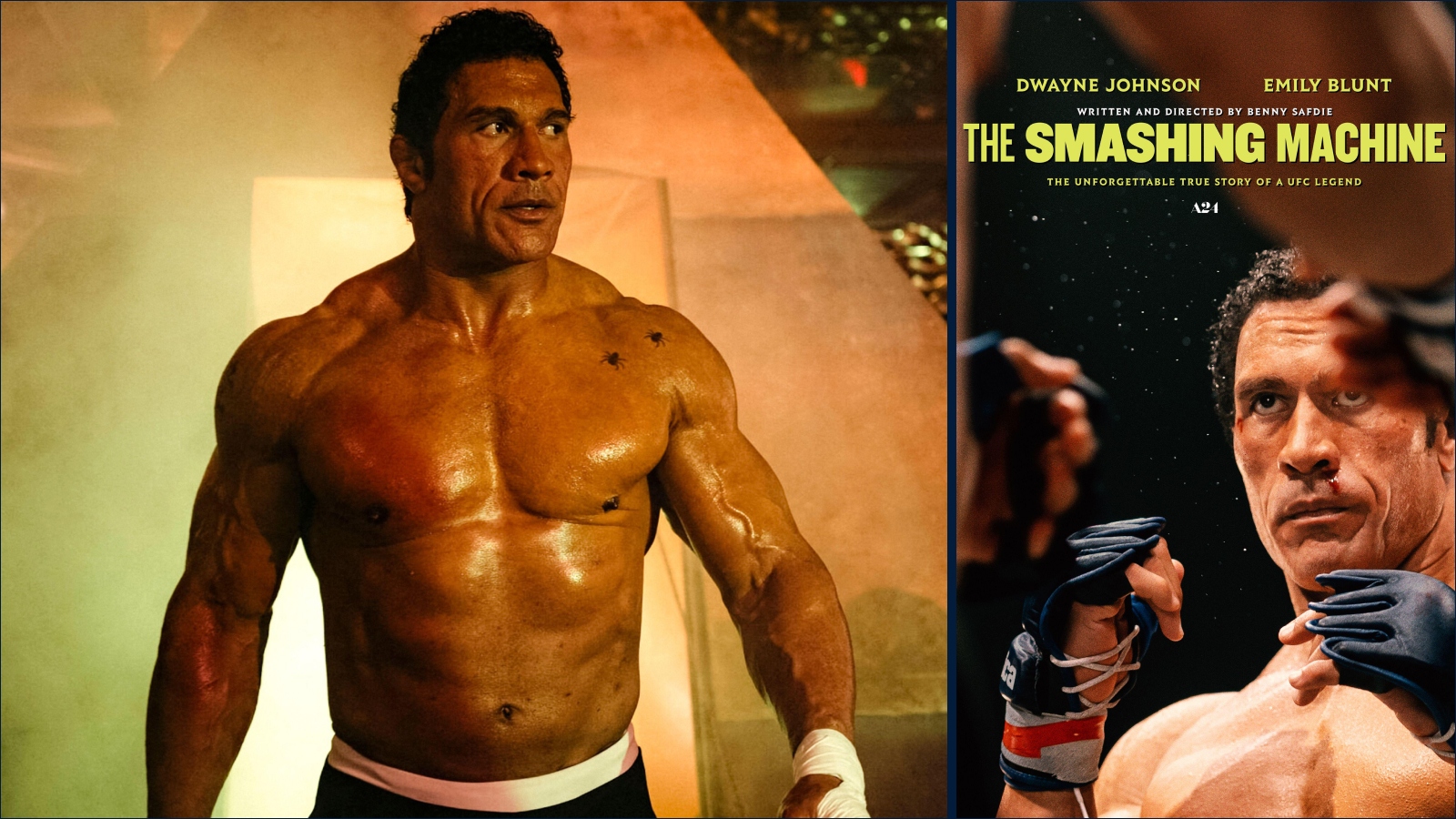 DWAYNE JOHNSON LIFTS LID ON EMOTIONAL TRANSFORMATION FOR SMASHING MACHINE – ‘I HAD TO STRIP MYSELF DOWN’