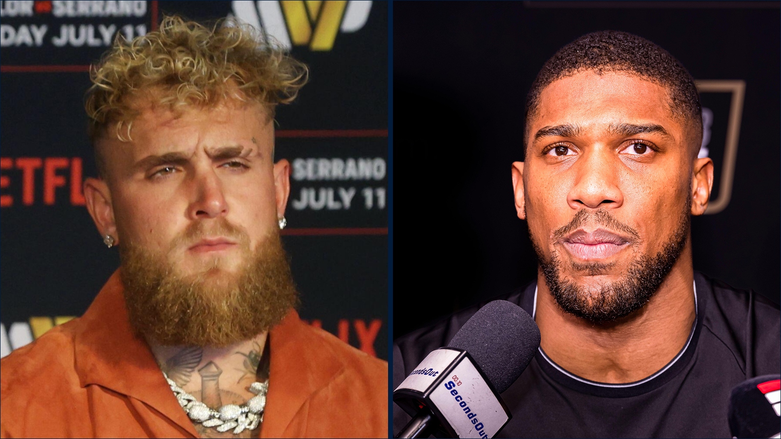 ANTHONY JOSHUA VOWS TO ‘SEEK AND DESTROY’ JAKE PAUL IN HEAVYWEIGHT SHOWDOWN