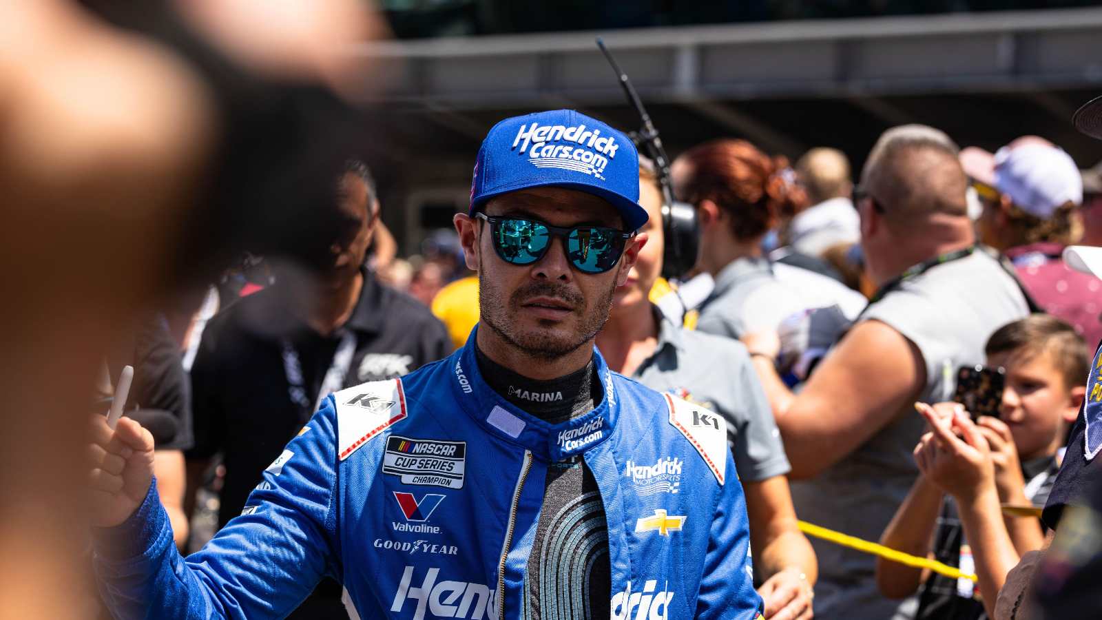 KYLE LARSON LIGHTS OFF X-RATED RADIO RANT IN NASCAR WRECKFEST