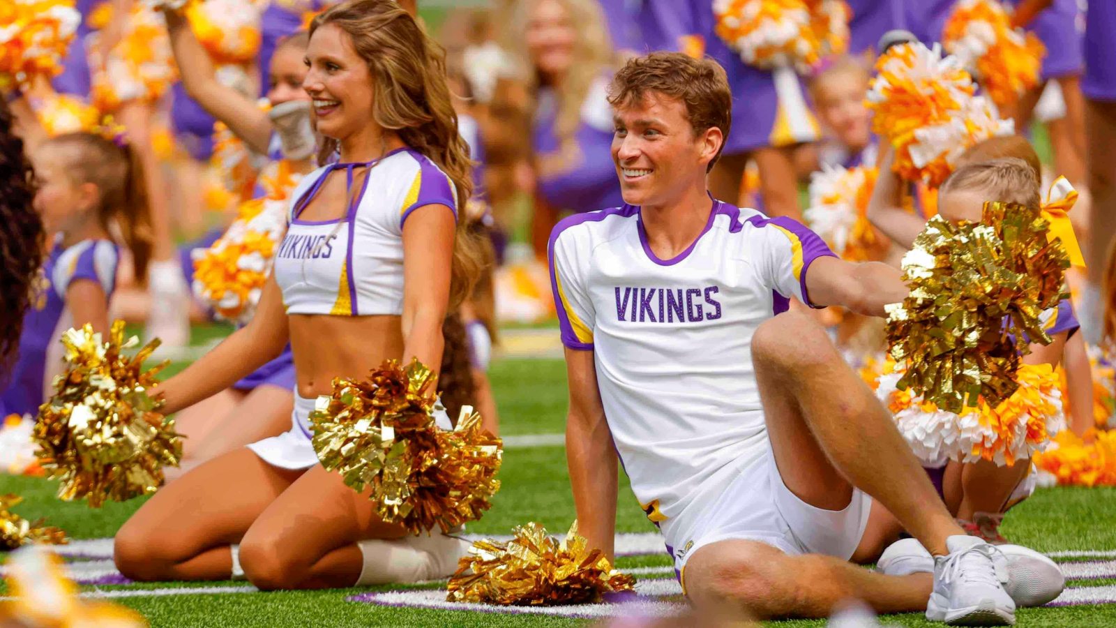 FANS CALL FOR NFL BOYCOTT AFTER LATEST MALE VIKINGS CHEERLEADERS STUNT