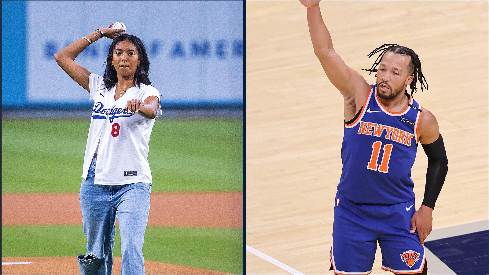 NATALIA BRYANT TEAMS UP WITH JALEN BRUNSON TO HONOR HER FATHER WITH KOBE 3 PROTRO