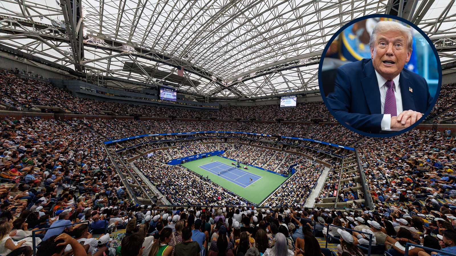 DONALD TRUMP SET TO ATTEND US OPEN FINAL BETWEEN SINNER AND ALCATRAZ