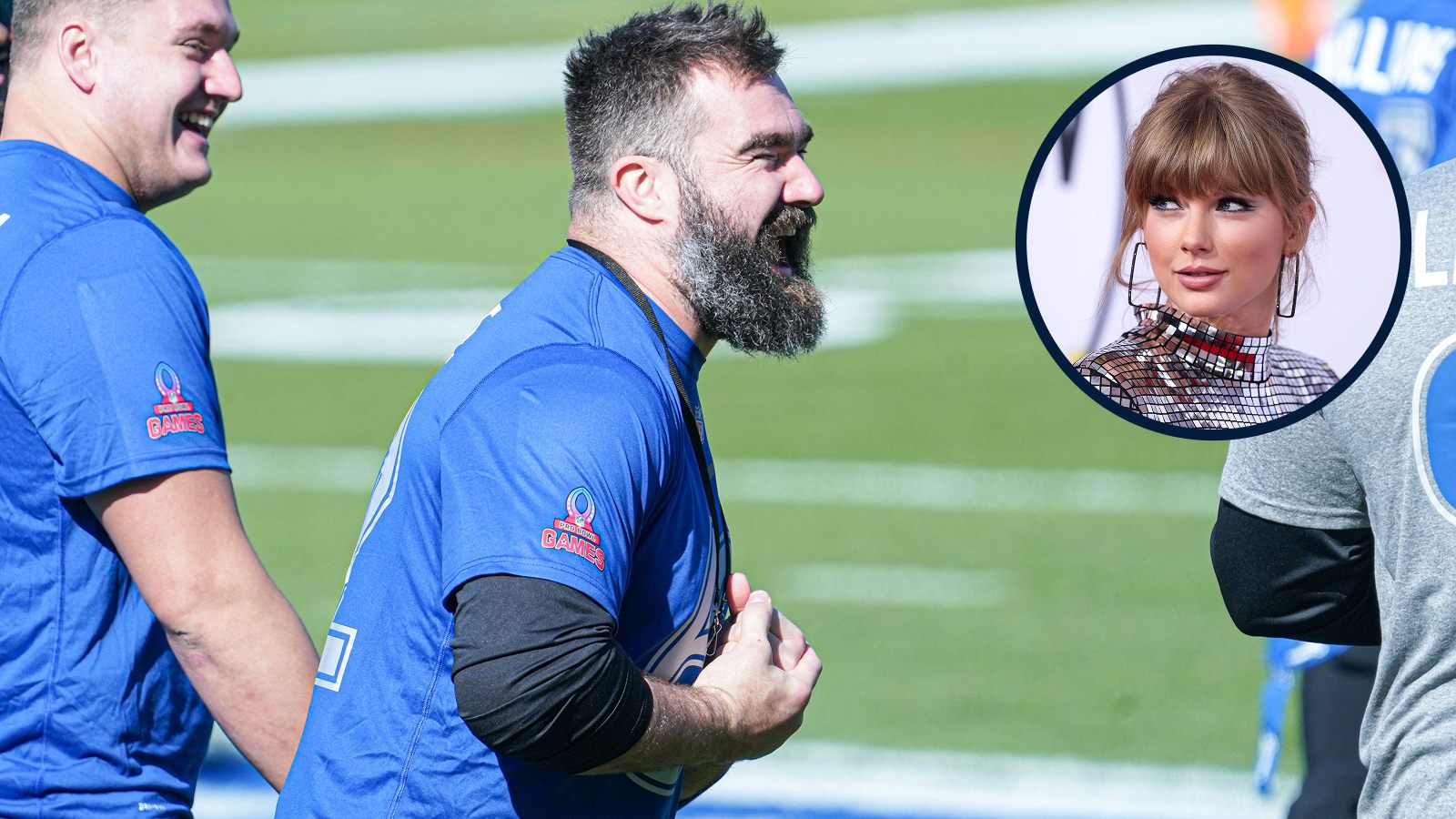 JASON KELCE LEFT RED-FACED AFTER TAYLOR SWIFT SPOTS HUMILIATING BEER BLUNDER