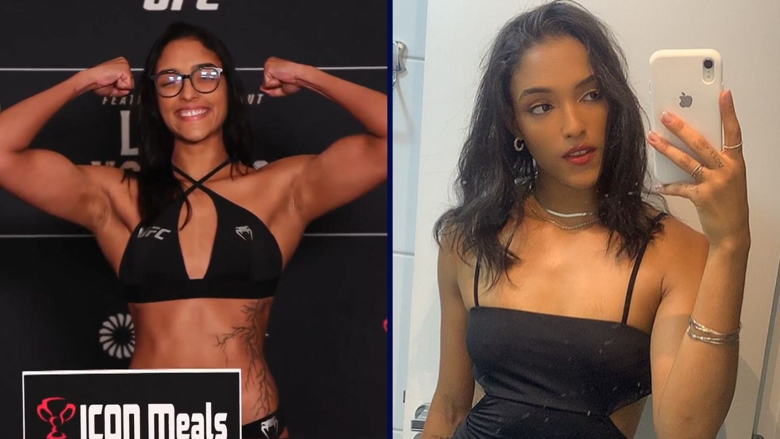 ALICE PEREIRA STUNS AT UFC NOCHE WEIGH-INS AHEAD OF HISTORIC DEBUT