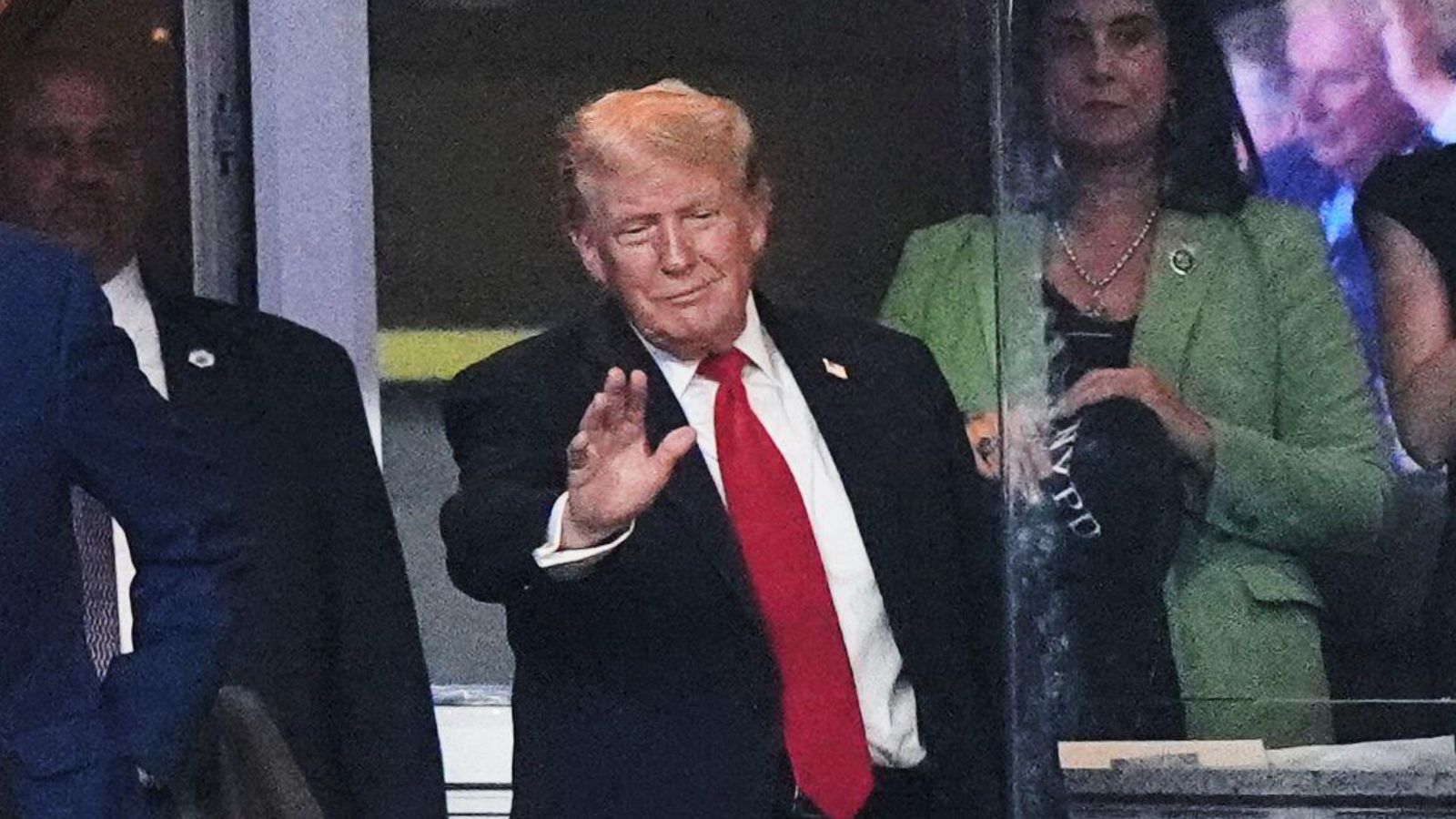 DONALD TRUMP GETS MIXED REACTION AT YANKEE STADIUM AMID 9/11 TERRORIST ATTACK ANNIVERSARY