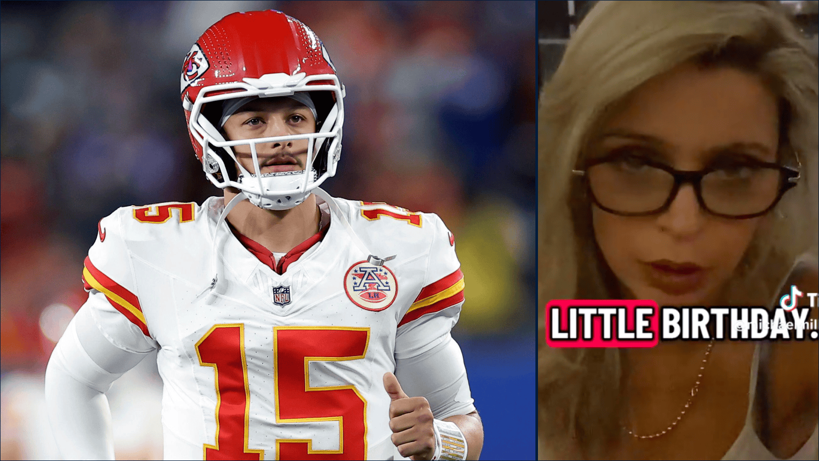NFL KAREN REACTS TO RUINING 10Y/O FAN’S ‘LITTLE BIRTHDAY’ AFTER STEALING PATRICK MAHOMES GIFT