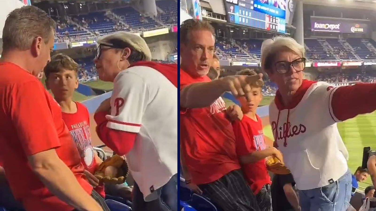 Crazed MLB fan hailed as 'Phillies Karen' after insane argument over home run ball