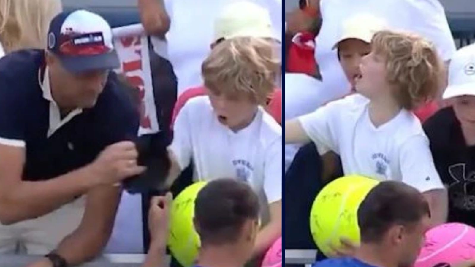 US OPEN HAT THIEF ISSUES GROVELLING APOLOGY AMID HUGE ONLINE BACKLASH