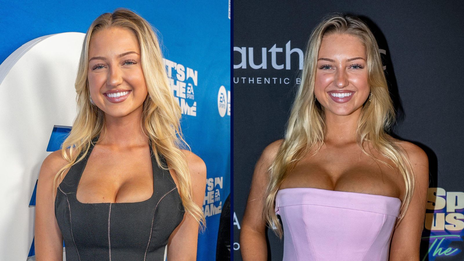 VIRAL RING MODEL SYDNEY THOMAS STUNS IN DARING BRALESS OUTFIT DURING SIDEMEN EVENT