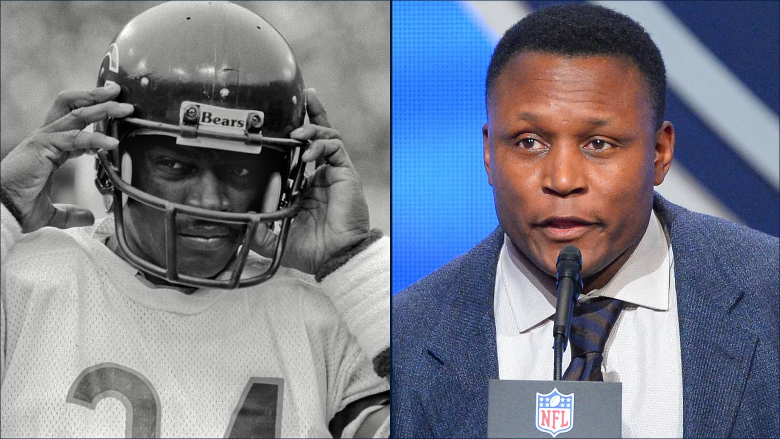 THE VERY BEST NFL RUNNING BACKS OF ALL TIME: COACH SANDERS, WALTER PAYTON, O.J. SIMPSON