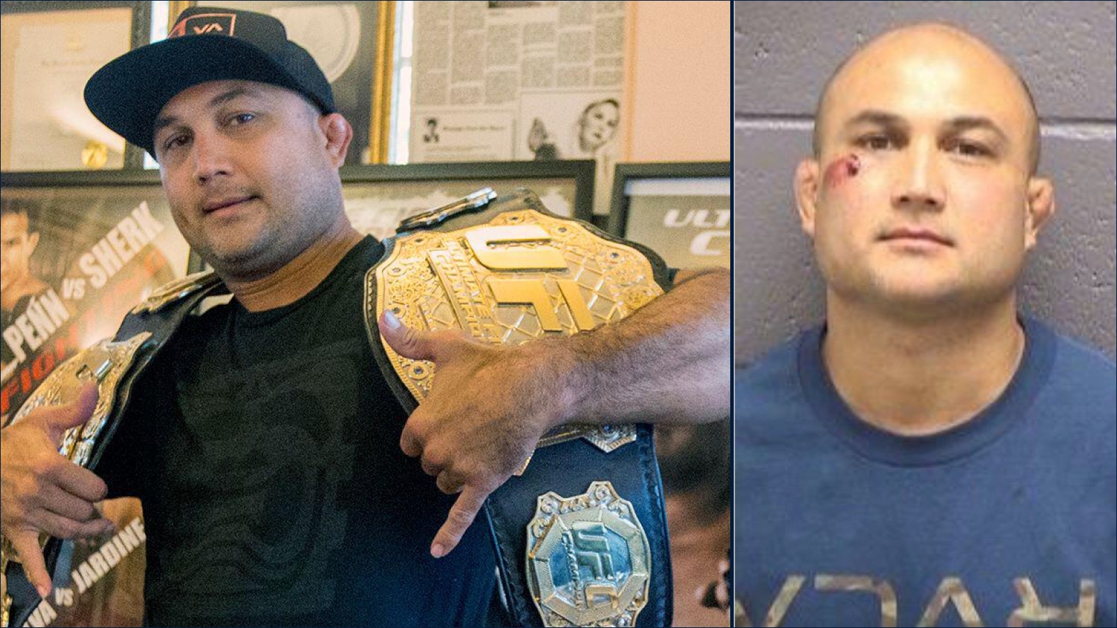 FORMER UFC LIGHTWEIGHT CHAMPION B.J. PENN ARRESTED FOR SIXTH TIME THIS YEAR