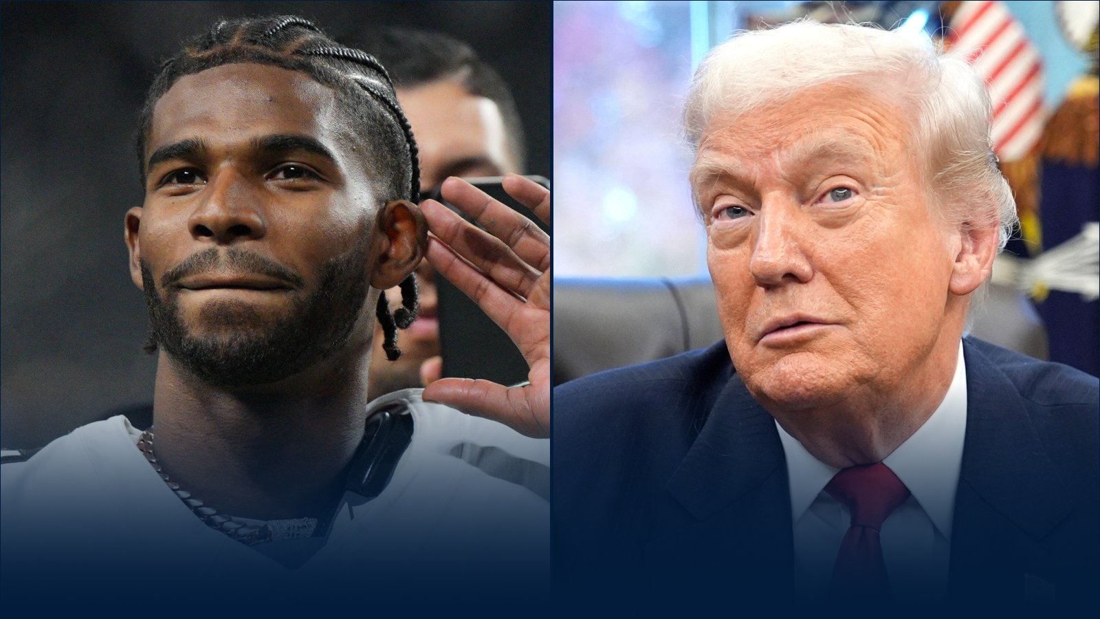 DONALD TRUMP CELEBRATES SHEDEUR SANDERS AS CHAOS HITS BROWNS GAME