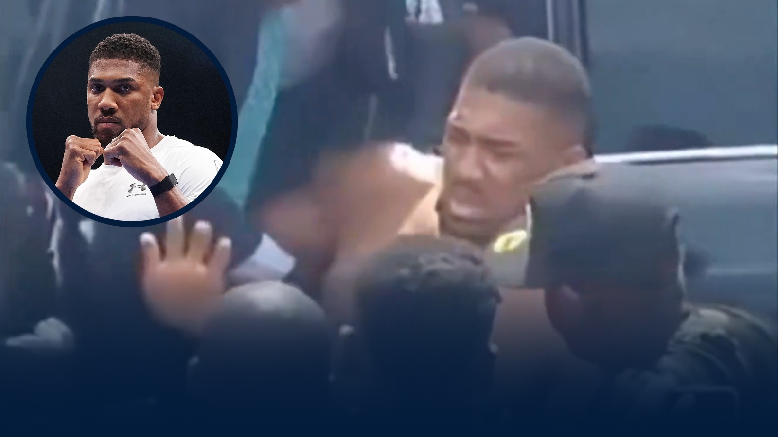 ANTHONY JOSHUA SURVIVES HORROR CRASH IN NIGERIA THAT CLAIMED TWO LIVES