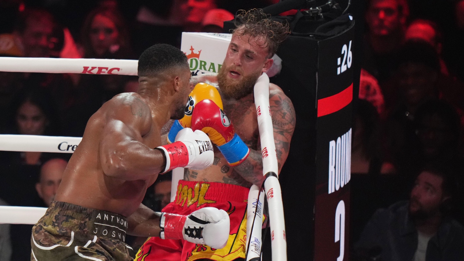 JAKE PAUL BREAKS JAW AFTER BRUTAL ANTHONY JOSHUA KNOCKOUT