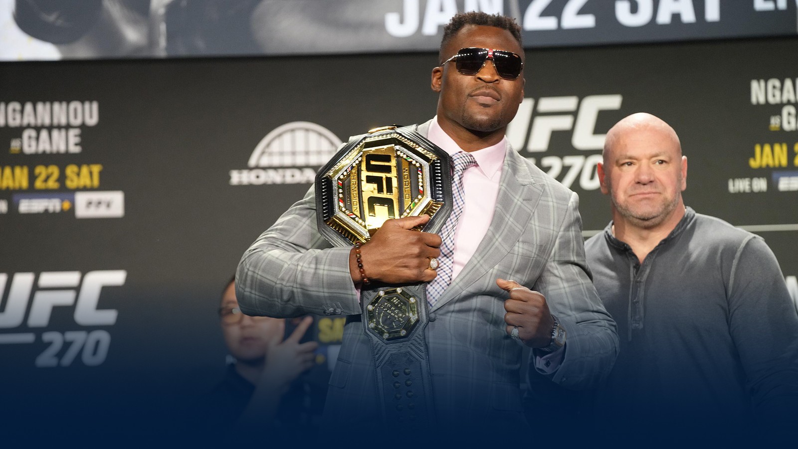 DANA WHITE SHUTS DOWN FRANCIS NGANNOU UFC RETURN WITH WHITE HOUSE BAN