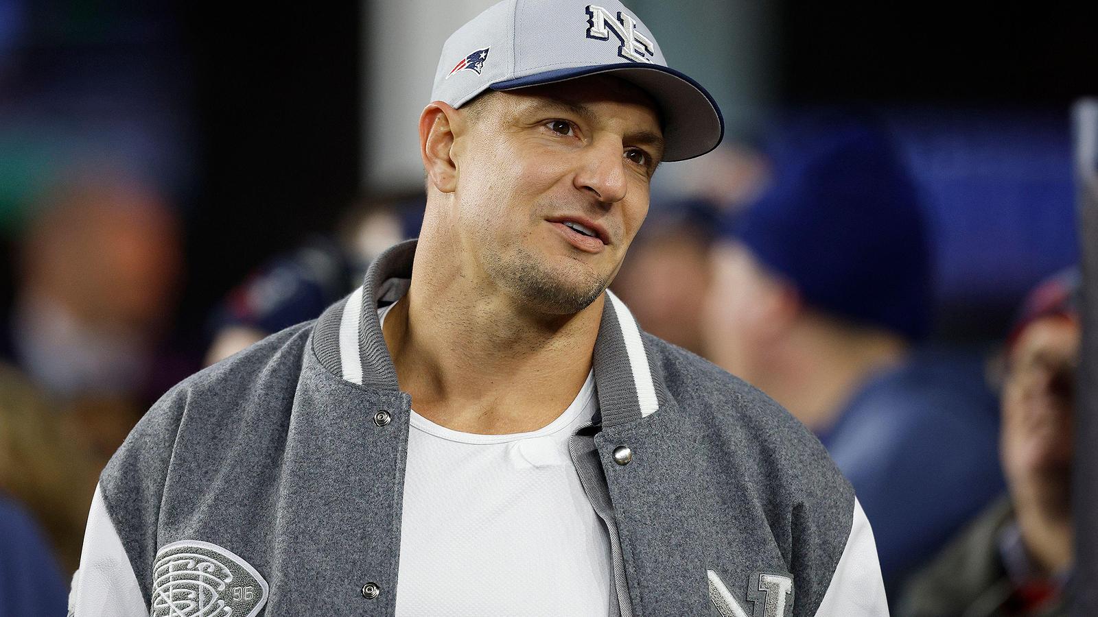 ROB GRONKOWSKI SPEAKS OUT ON CLAIM HE NEVER SPENT HIS NFL SALARY