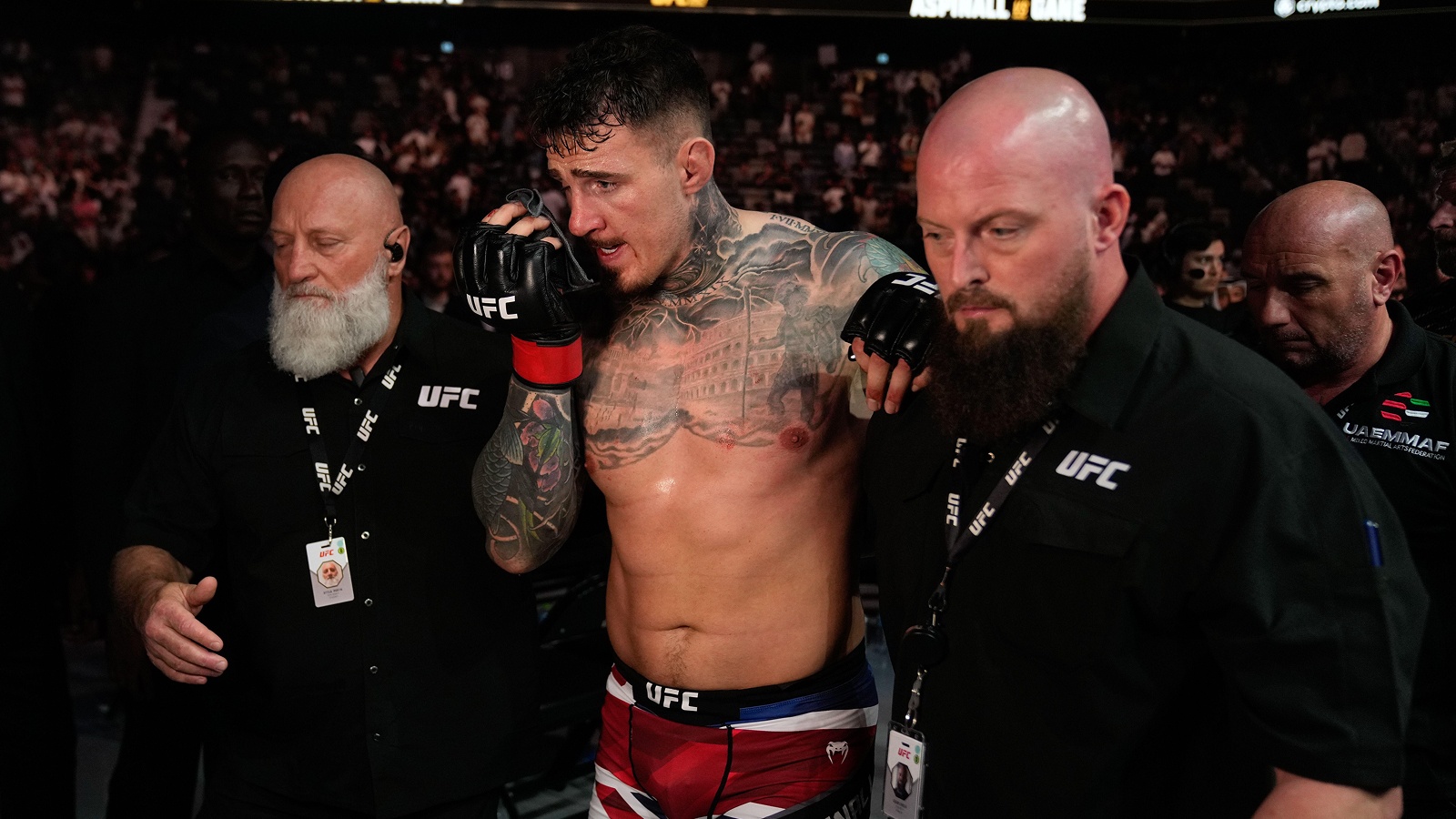 TOM ASPINALL RETURN IN DOUBT AS UFC STAR SHARES SURGERY UPDATE