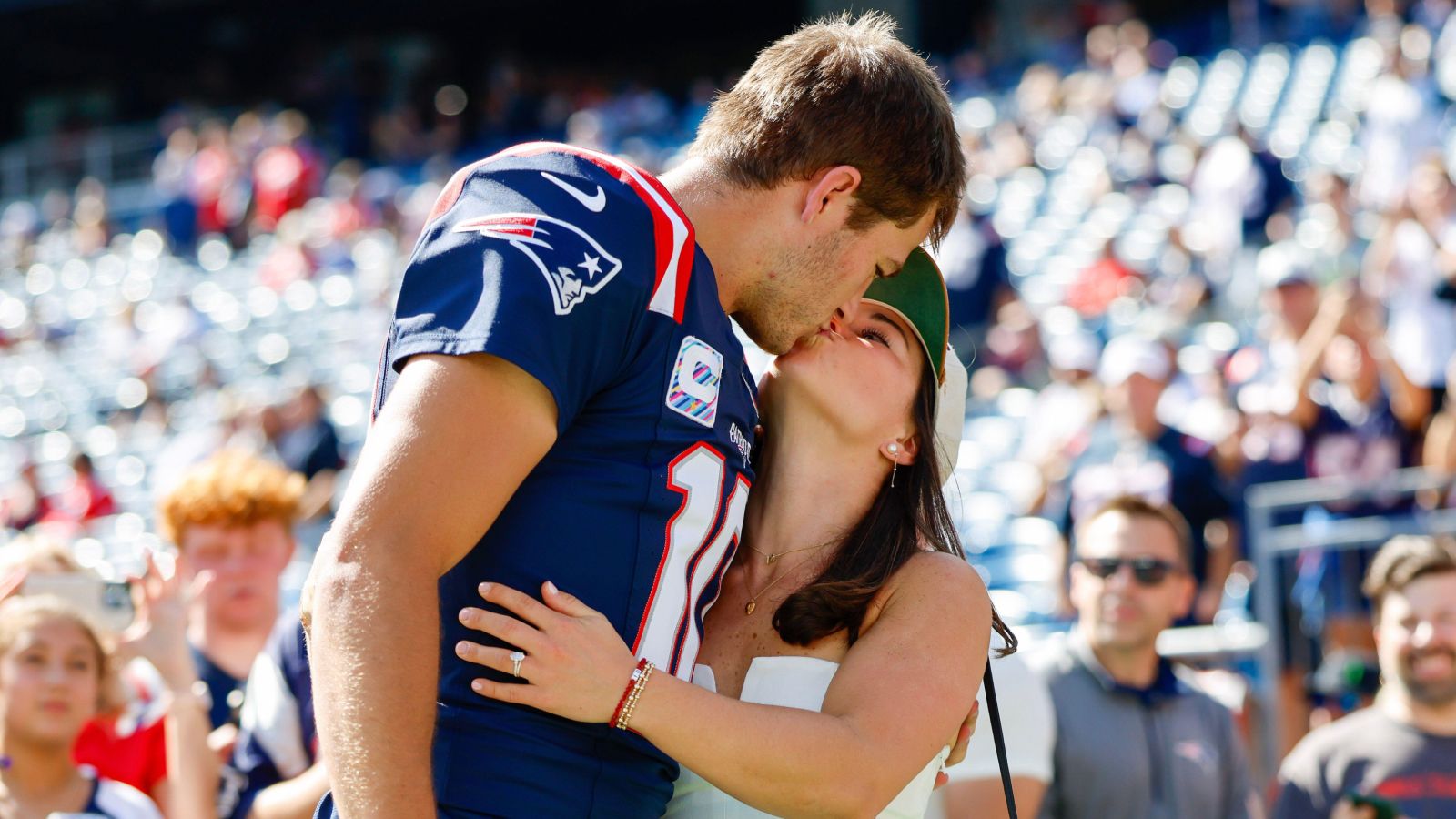 DRAKE MAYE SAYS COMPETITIVENESS EXTENDS BEYOND FOOTBALL AND INTO MARRIAGE