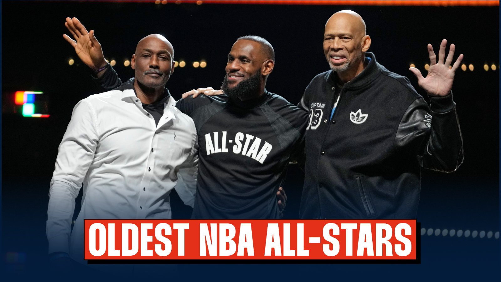 10 OLDEST NBA ALL-STARS WITH LEBRON JAMES’ 41-YEAR RECORD IN BALANCE