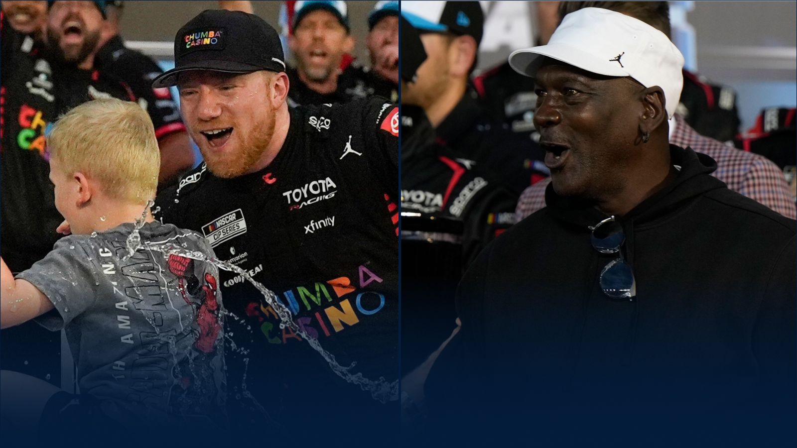 TYLER REDDICK ADDRESSES VIRAL MICHAEL JORDAN MOMENT WITH SON AFTER DAYTONA 500 WIN